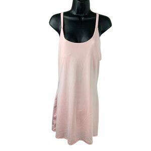 Lululemon Pink Strappy back Dress Small Crossback Lightweight Polyester/Spandex
